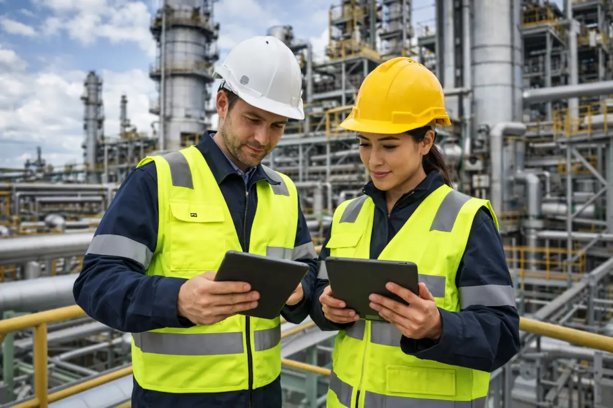 technical staffing at a refinery